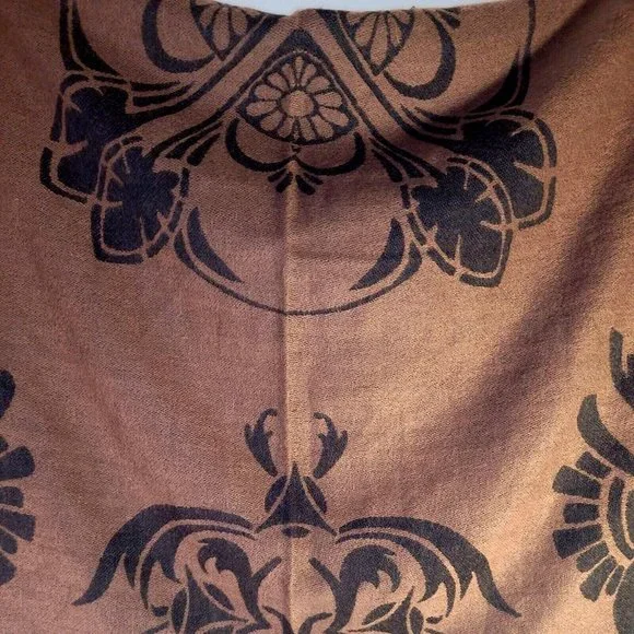 Pierre Balmain PARIS Winter wrap scarf Reversible Cashmere blend Purple 52"x52" - Picture 2 of 10